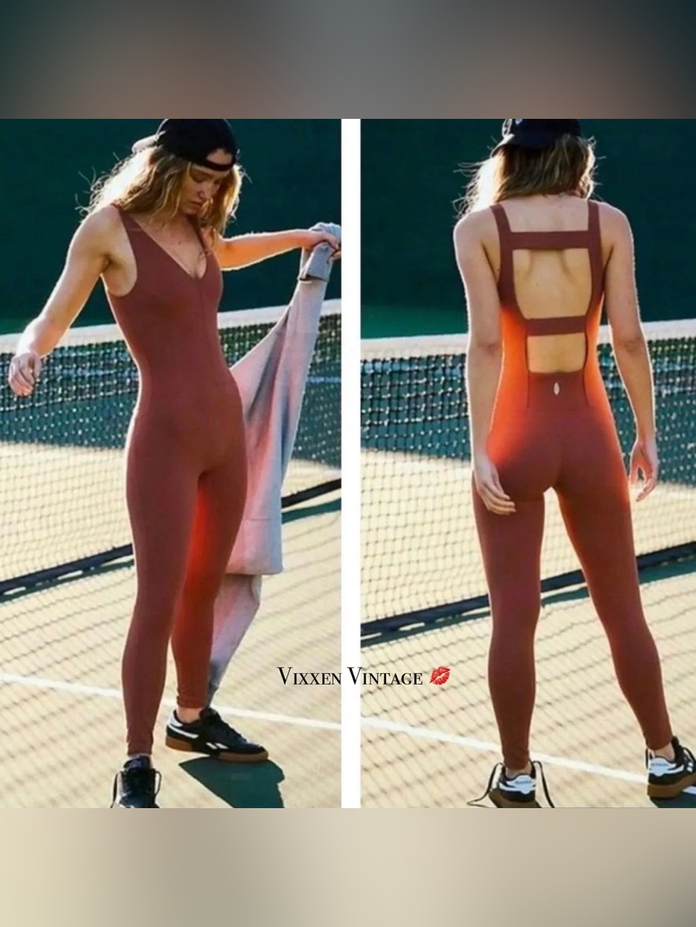 FREE PEOPLE MOVEMENT 'NEVER BETTER JUMPSUIT' IN SEQUOIA